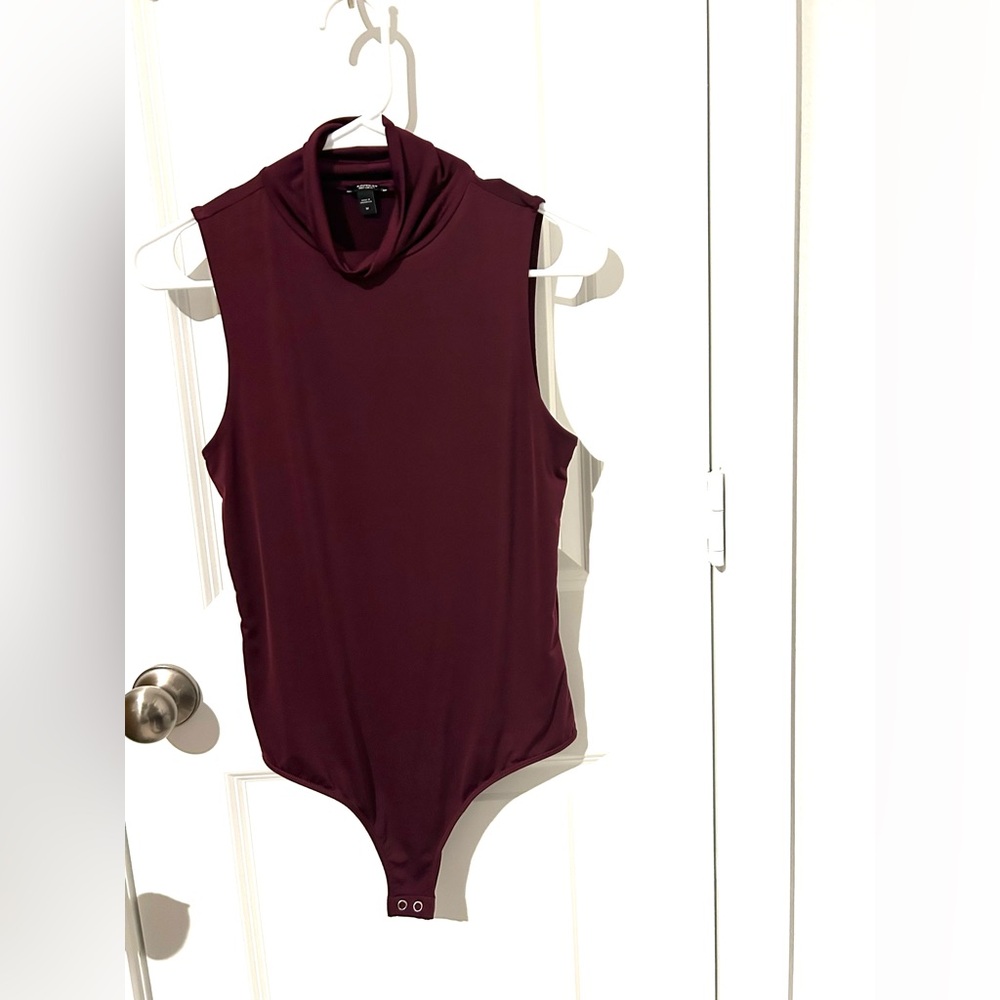 Express Deep Red Bodysuit